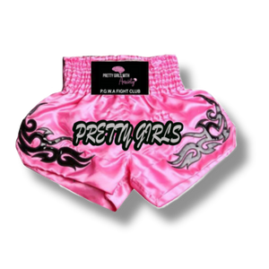 Pretty Girl Fight Club Shorts (Baby Pink)