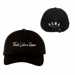Think Like A Queen” Dad Hat (Black)