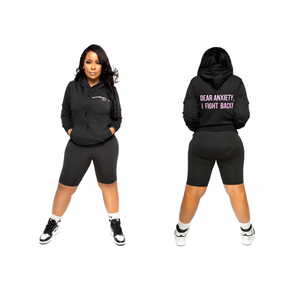 “I Fight Back” Hoodie (Black)