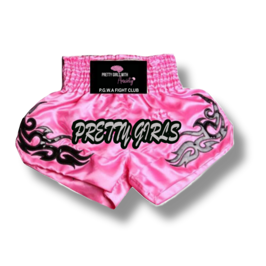 Pretty Girl Fight Club Shorts (Baby Pink)