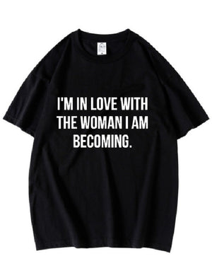 The “Woman I’m Becoming” Anxie-Tee (Black)